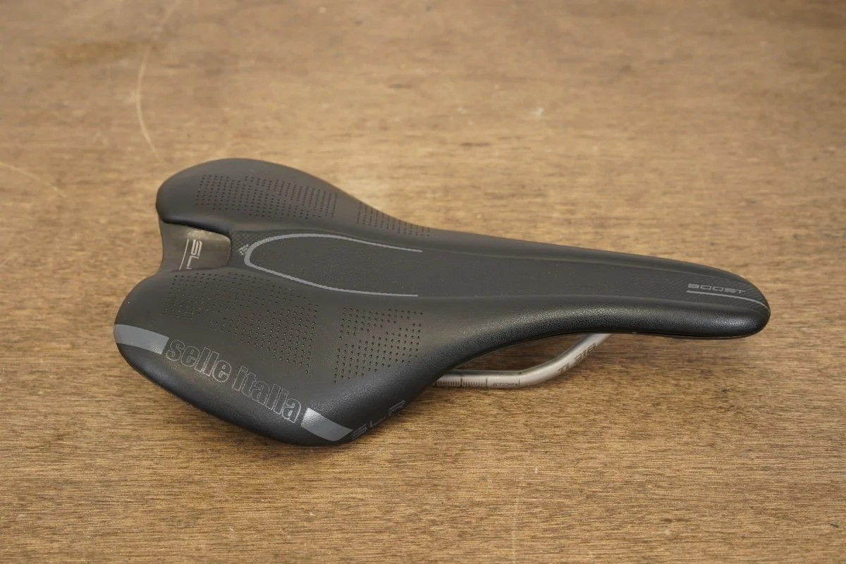 145mm Selle Italia SLR Boost Titanium 316 Rail Road Saddle 182g