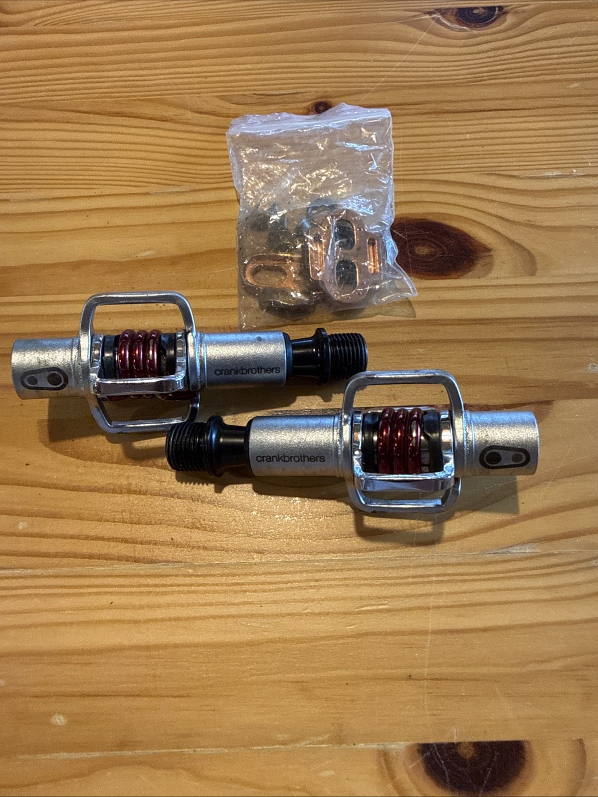 Crankbrothers Egg Beater 1 Pedals Pair w/ Cleats