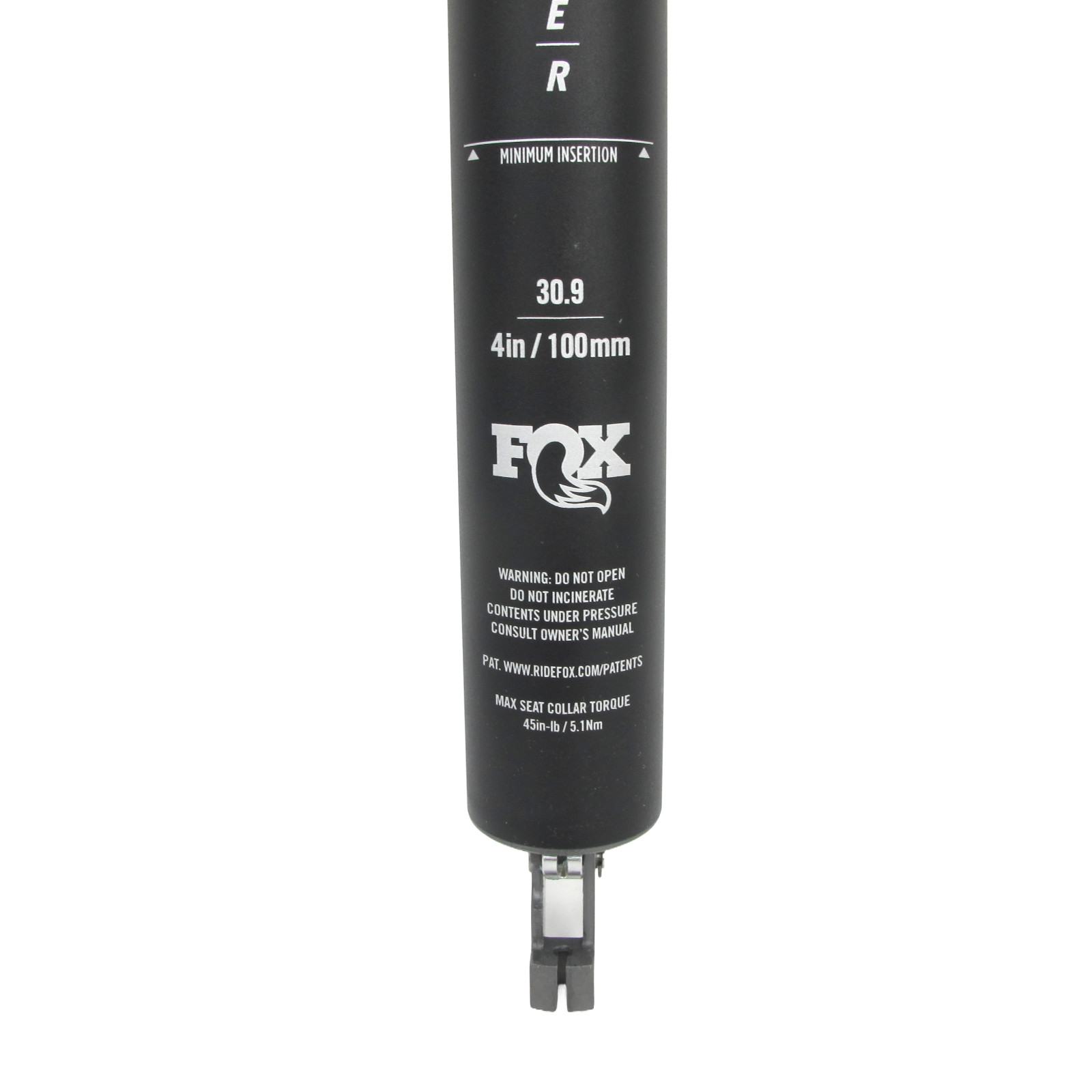 FOX Transfer 30.9 100mm Performance Elite Dropper Seatpost Internal $299 MSRP