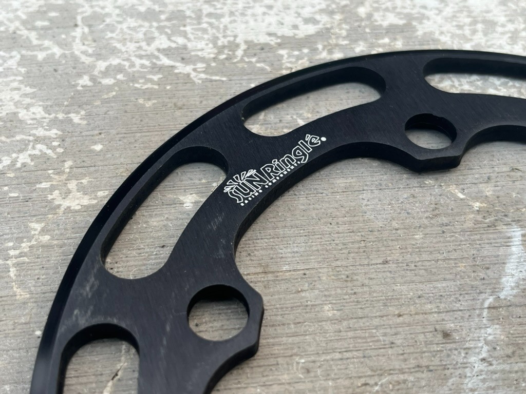NOS Sun Ringle Crankset Chainring Chainguard | 110 BCD / 40T