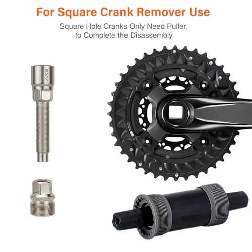 Bike Crank Puller Removal Tools for Bicycle Square Taper Crank One Crank Puller