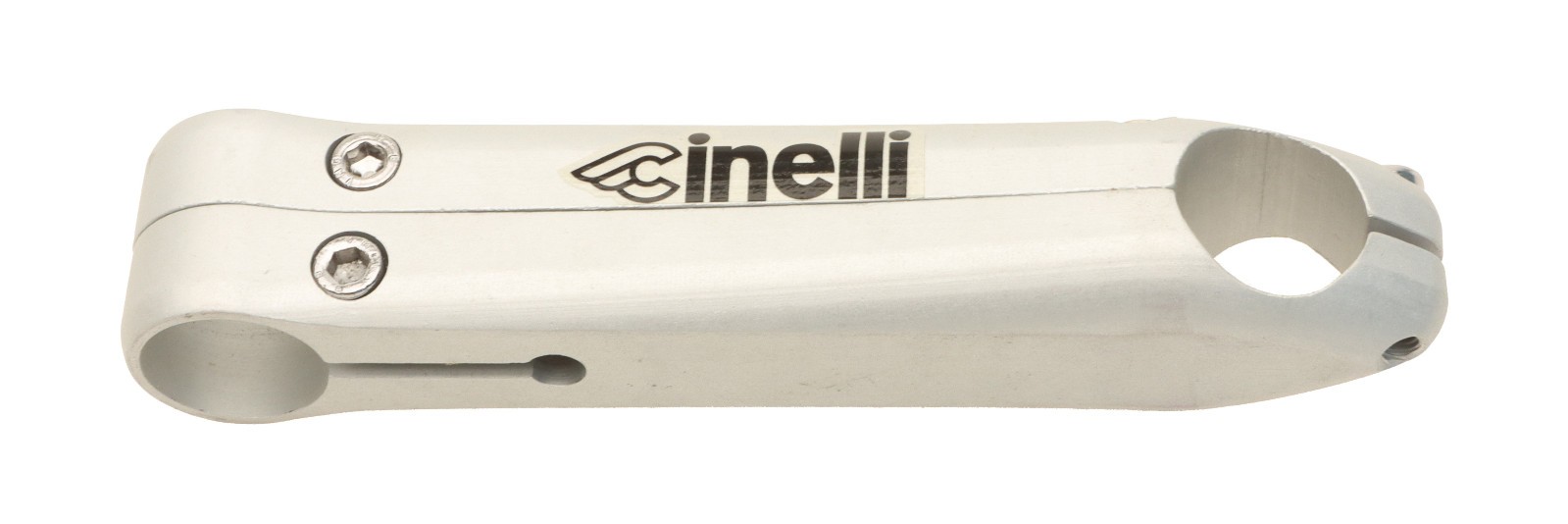 Cinelli 1″ Sesamo 25.4mm Ahead Stem 140mm Length 26.0mm Clamp Silver NEW NOS
