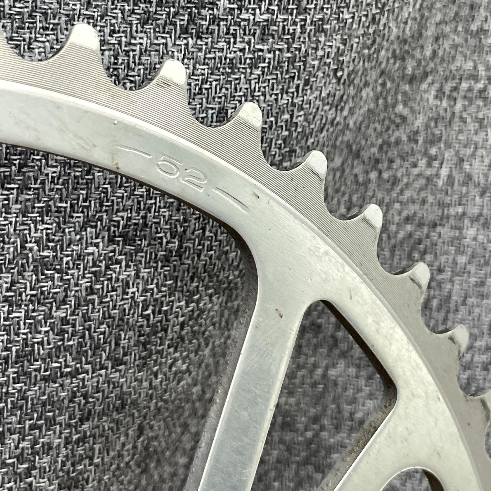 Vintage SR Sakae CR 52T Chainring 110 BCD 5-Arm Turbine Road Bike 52 Tooth