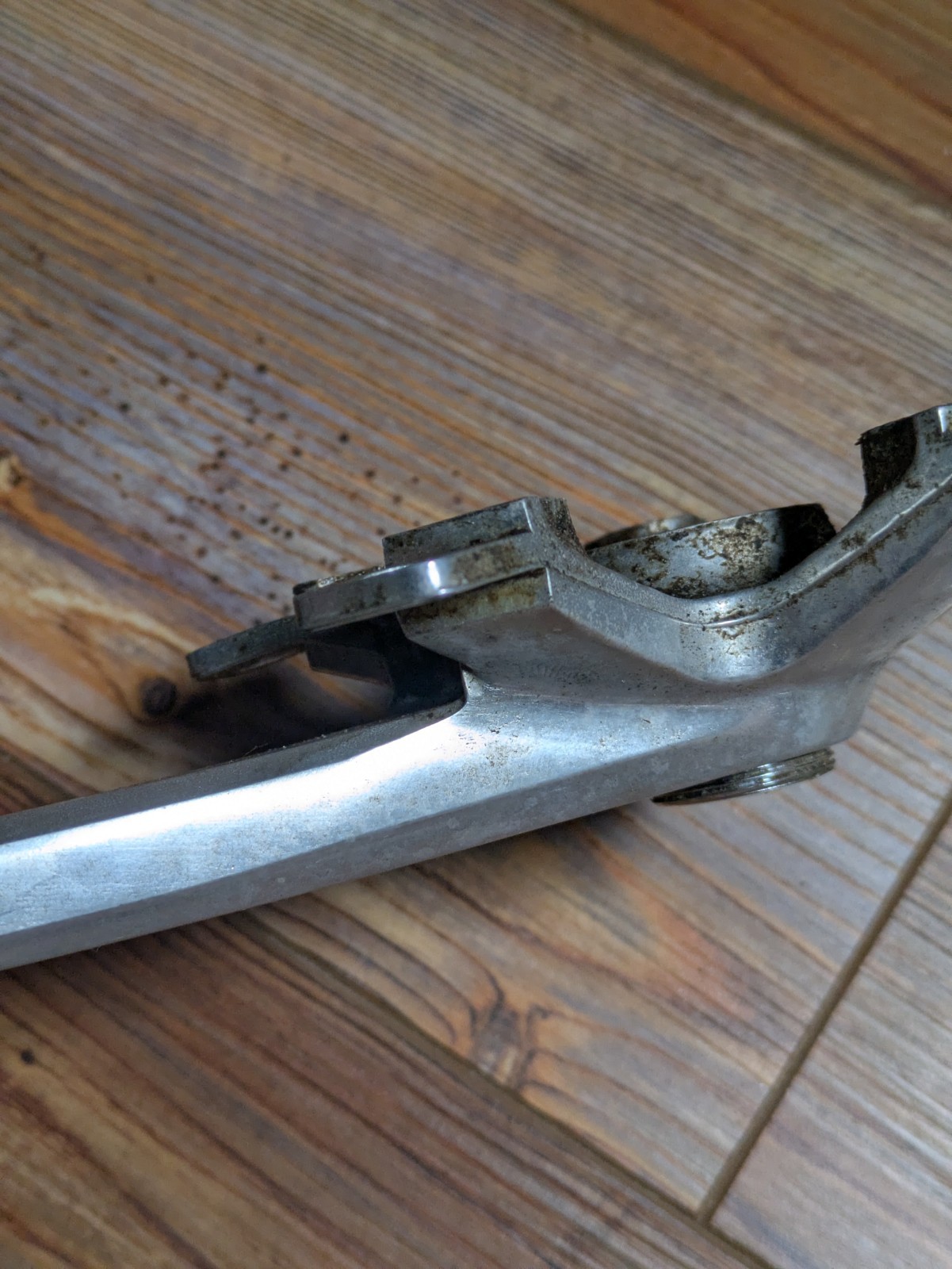 Vintage Shimano FC-B124 Crank BCD 175 Silver 5-Arm