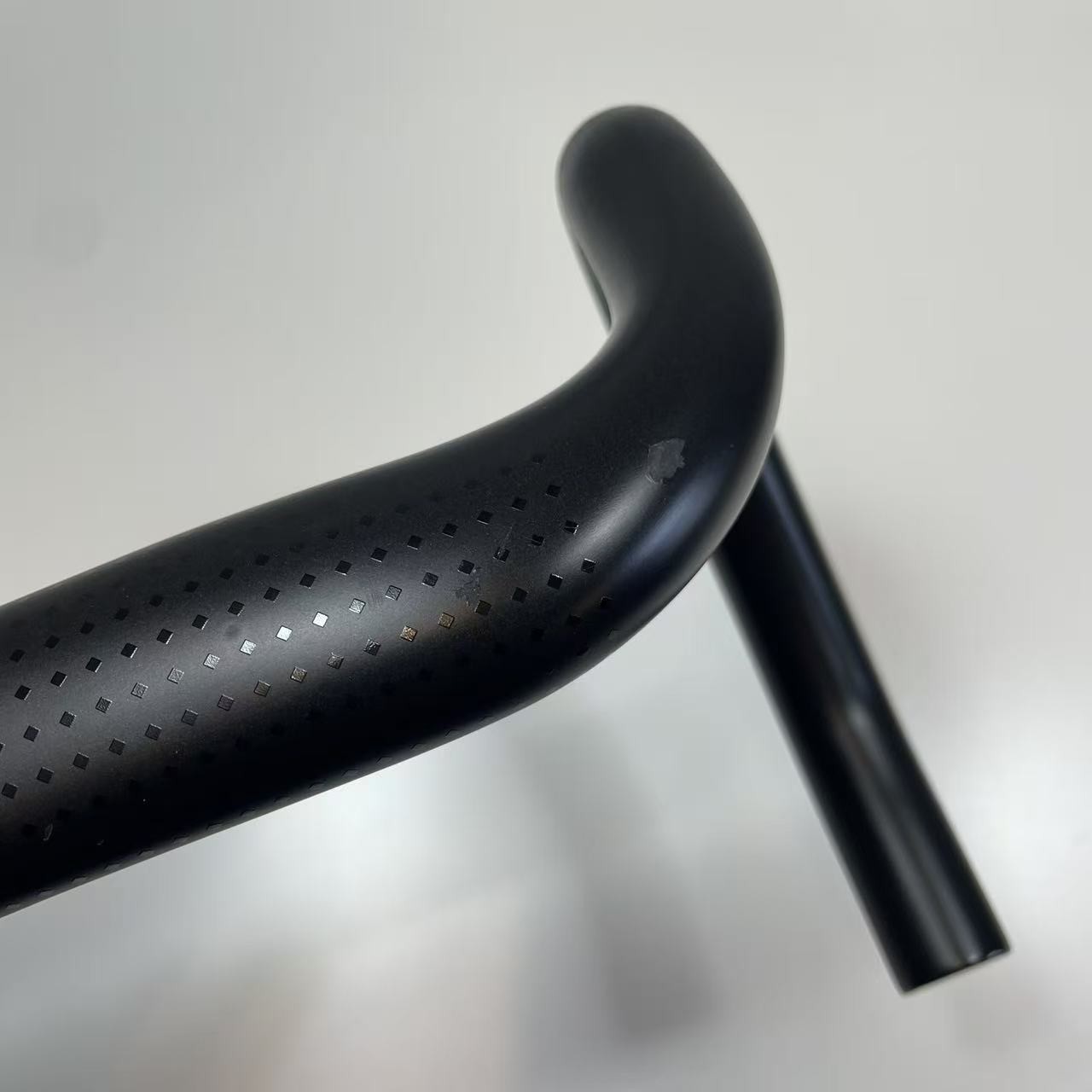 Road Bicycle Handlebars Carbon Handle Bar Drop Bars Cycling Groove Design 38cm