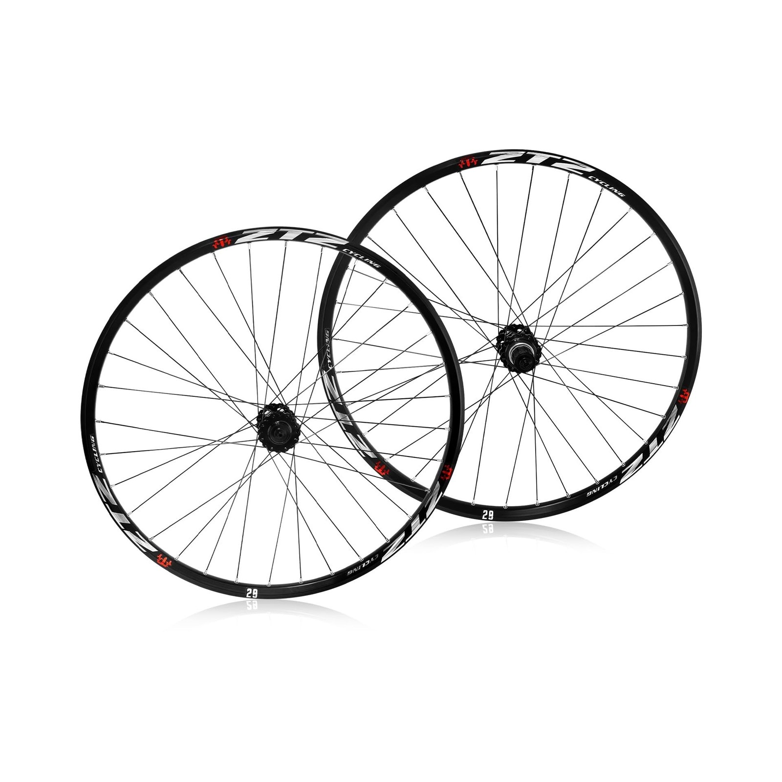 ZTZ 26″/27.5″/29″ Mountain Bike Wheelset，Ultralight Aluminum Alloy Rim 32