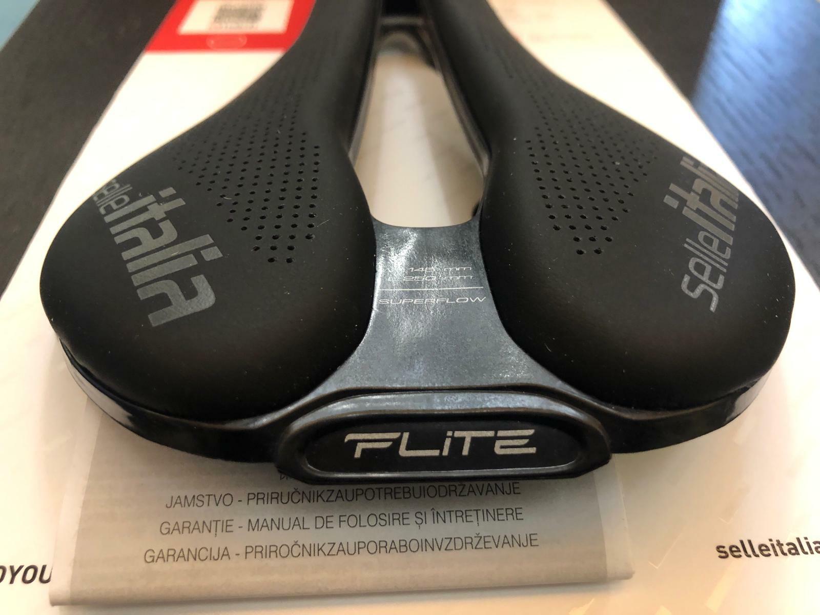 Selle Italia Flite Boost Kit Carbon Superflow L3 145×248 mm Carbon Rail Saddle