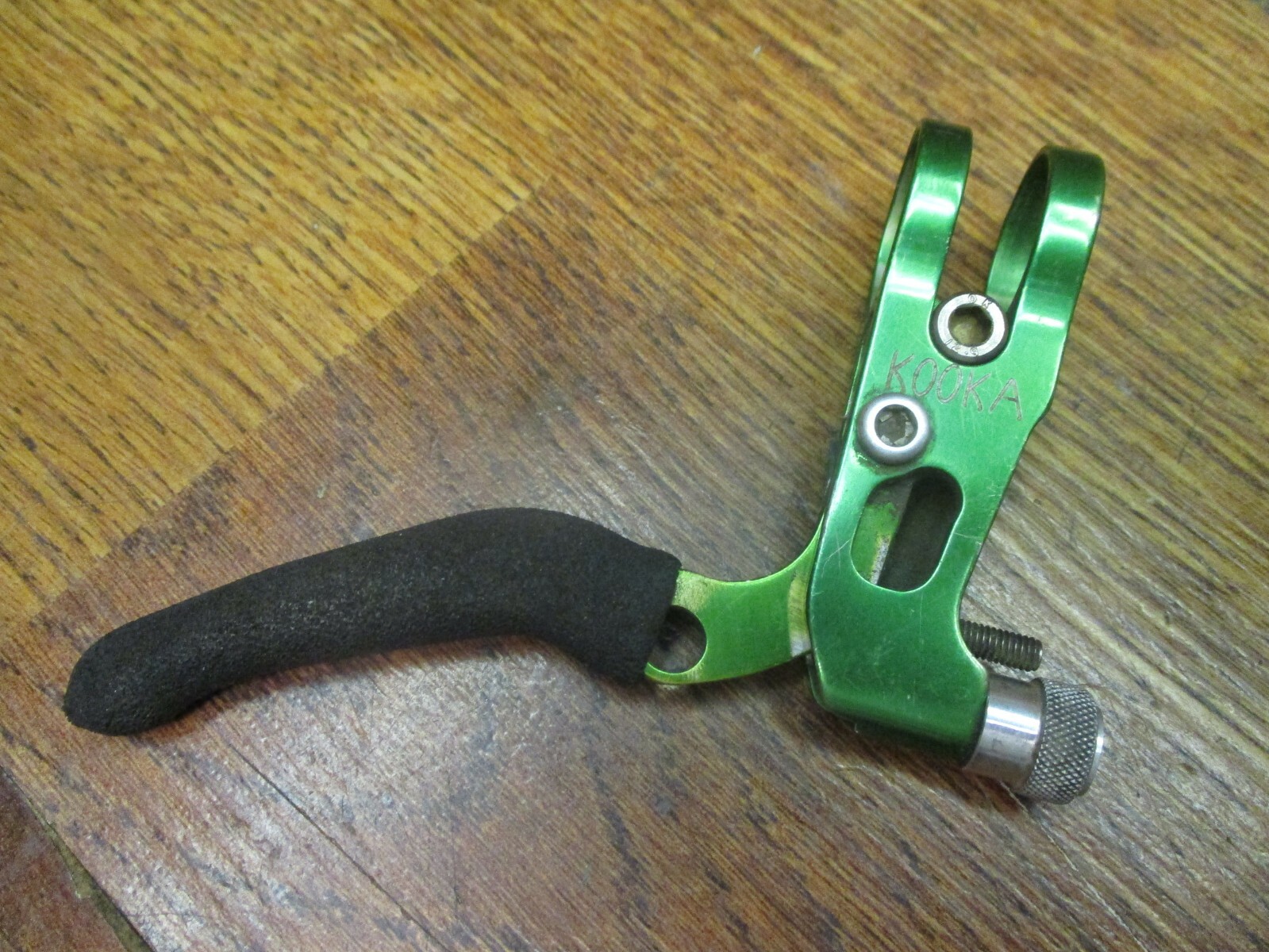 VINTAGE KOOKA RIGHT MOUNTAIN BIKE BRAKE LEVER SET – GREEN ANODIZED