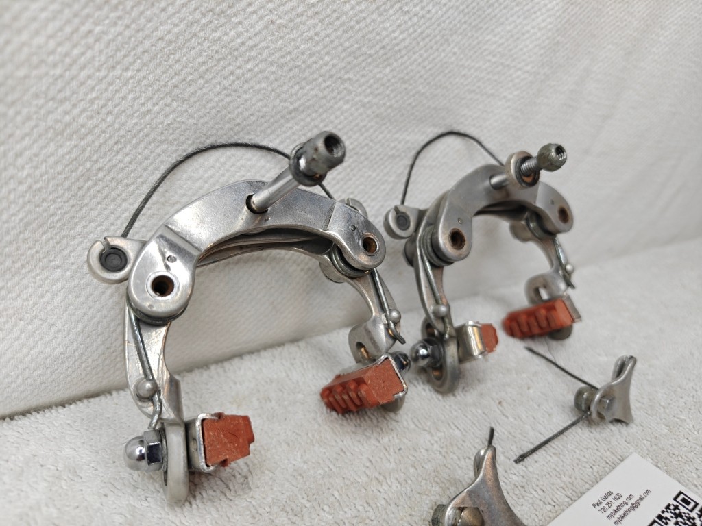 Universal Mod 61 Centerpull Brake Calipers Set F+R | Complete | 1960s Olmo