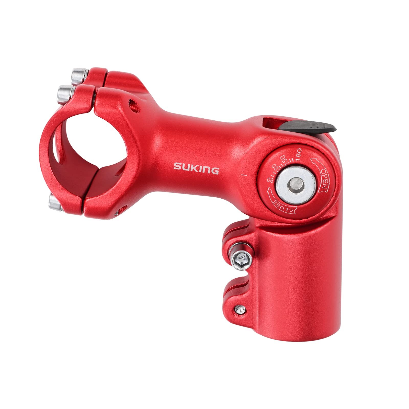 Adjustable Stem 31.8 60mm/80mm/93mm 090 Degree Adjustable MTB Stem Handlebar…