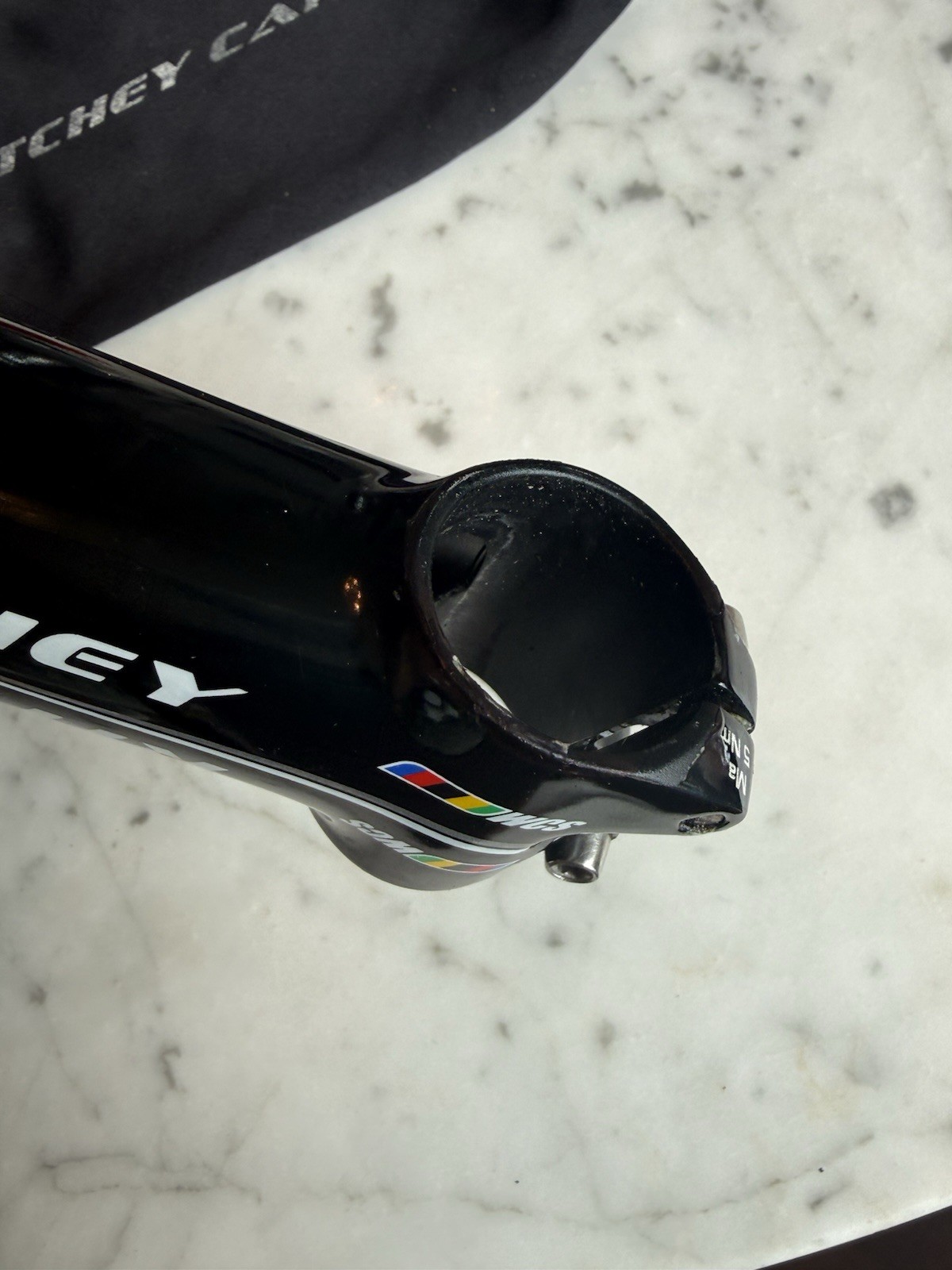 Ritchey WCS Axis 4 Aluminum Bicycle Stem, 110mm, 6° Rise/Drop, Threadless, 137g