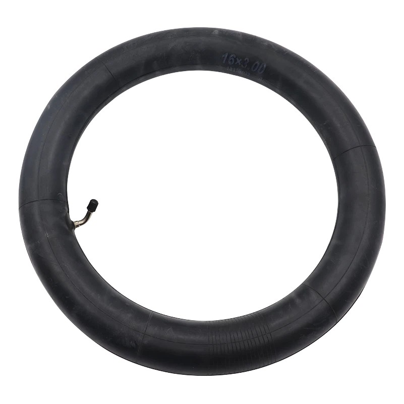 16×3.00 Inner Tube with Bent Valve Stem for Pit Bike Electric Scooter Motocycle