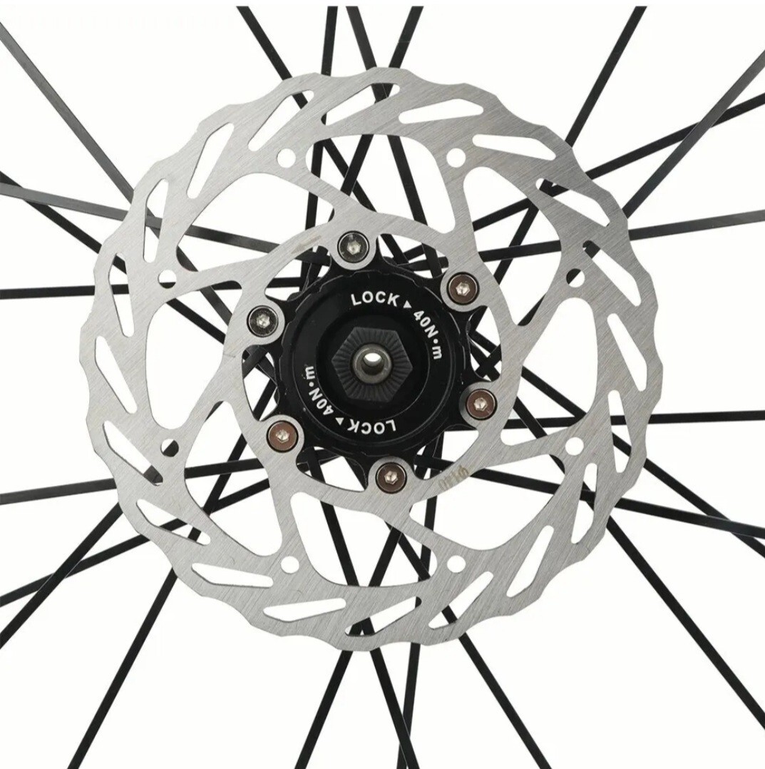 RACEWORK Bicycle 160mm Bike Rotors Disc Brake Rotor Center Lock 2 pieces