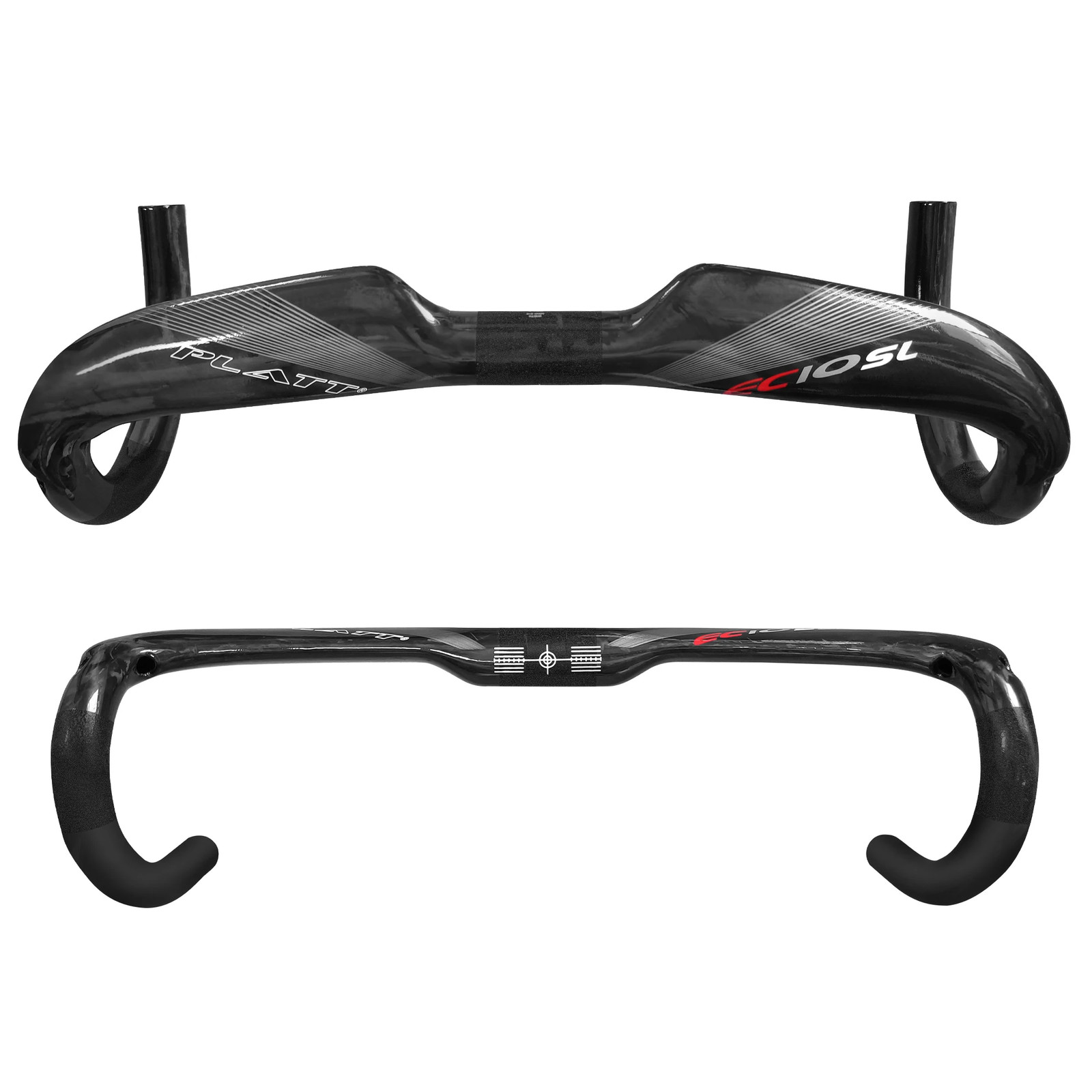 ECIOSL Carbon Fiber Road Bike Handlebar 31.8mm Drop Bar 360-440mm UD Gloss