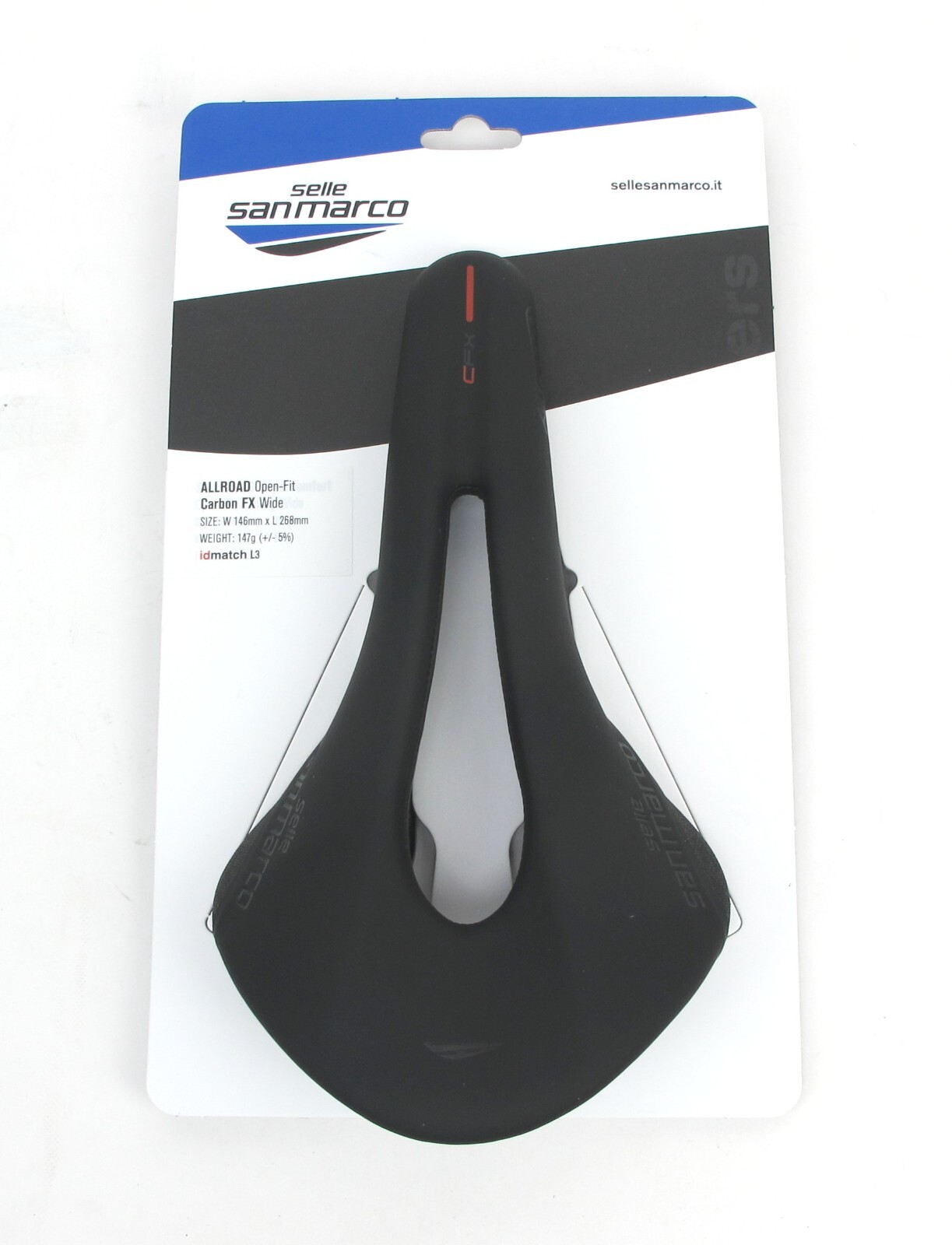Selle San Marco Allroad Carbon FX Saddle Open-Fit Wide – Gravel $250 MSRP