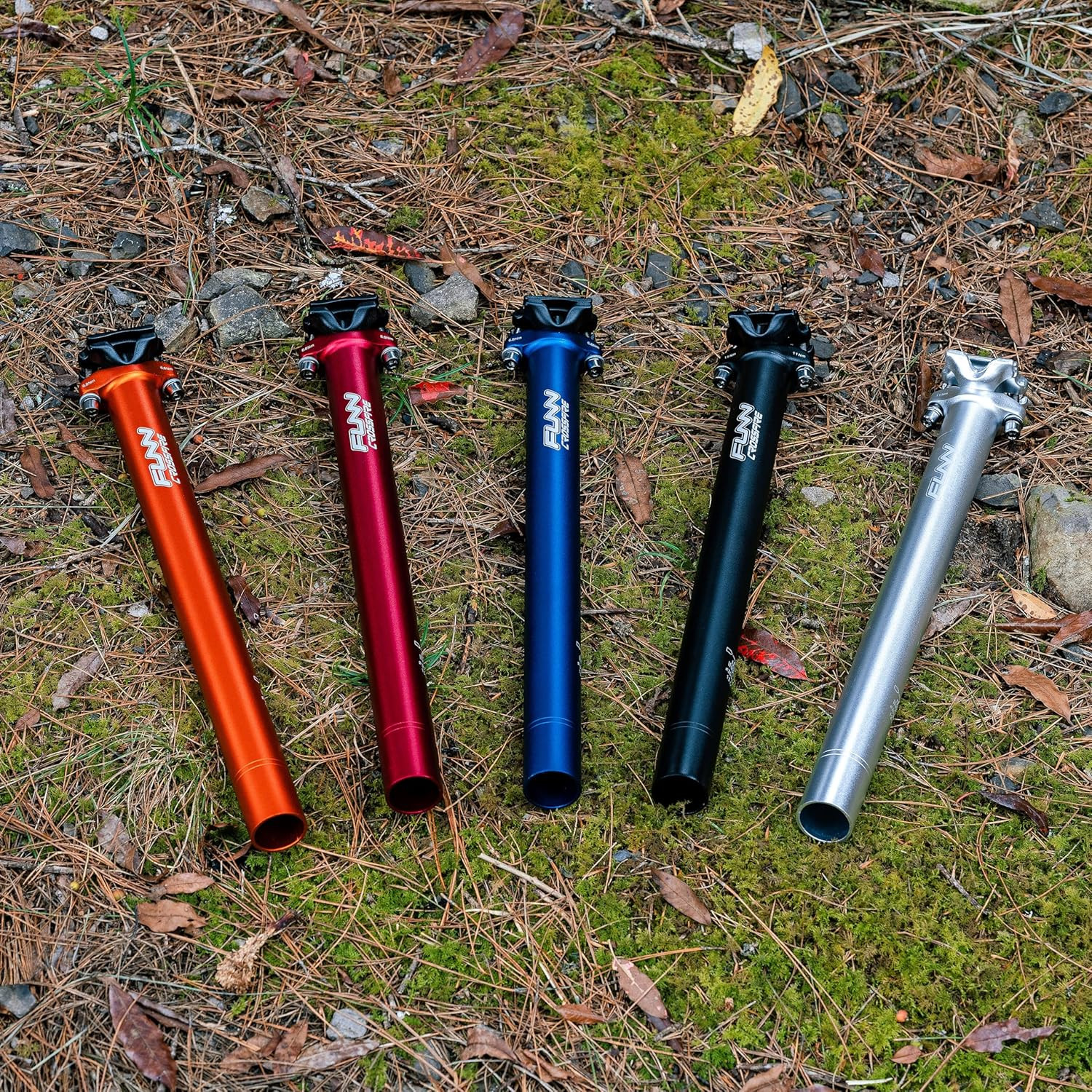 Crossfire Bike Seat Post, Length 350Mm, Diameter 27.2Mm / 30.9Mm / 31.6Mm, Alumi