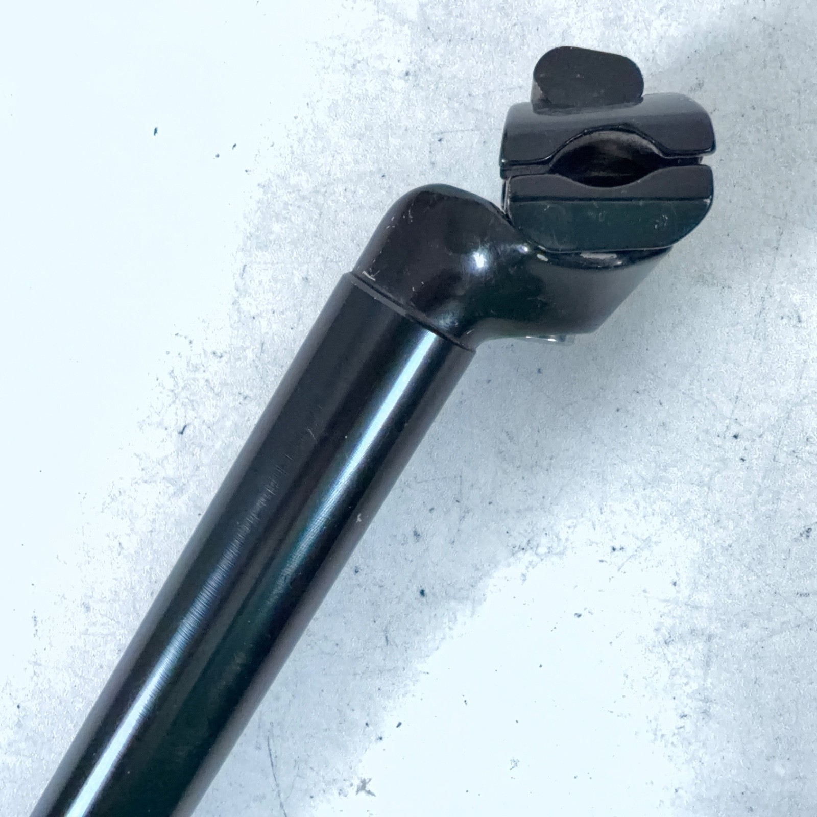 Kalloy Ø27.2/350mm Alloy Adjustable Seatpost 25mm Setback Black 330g