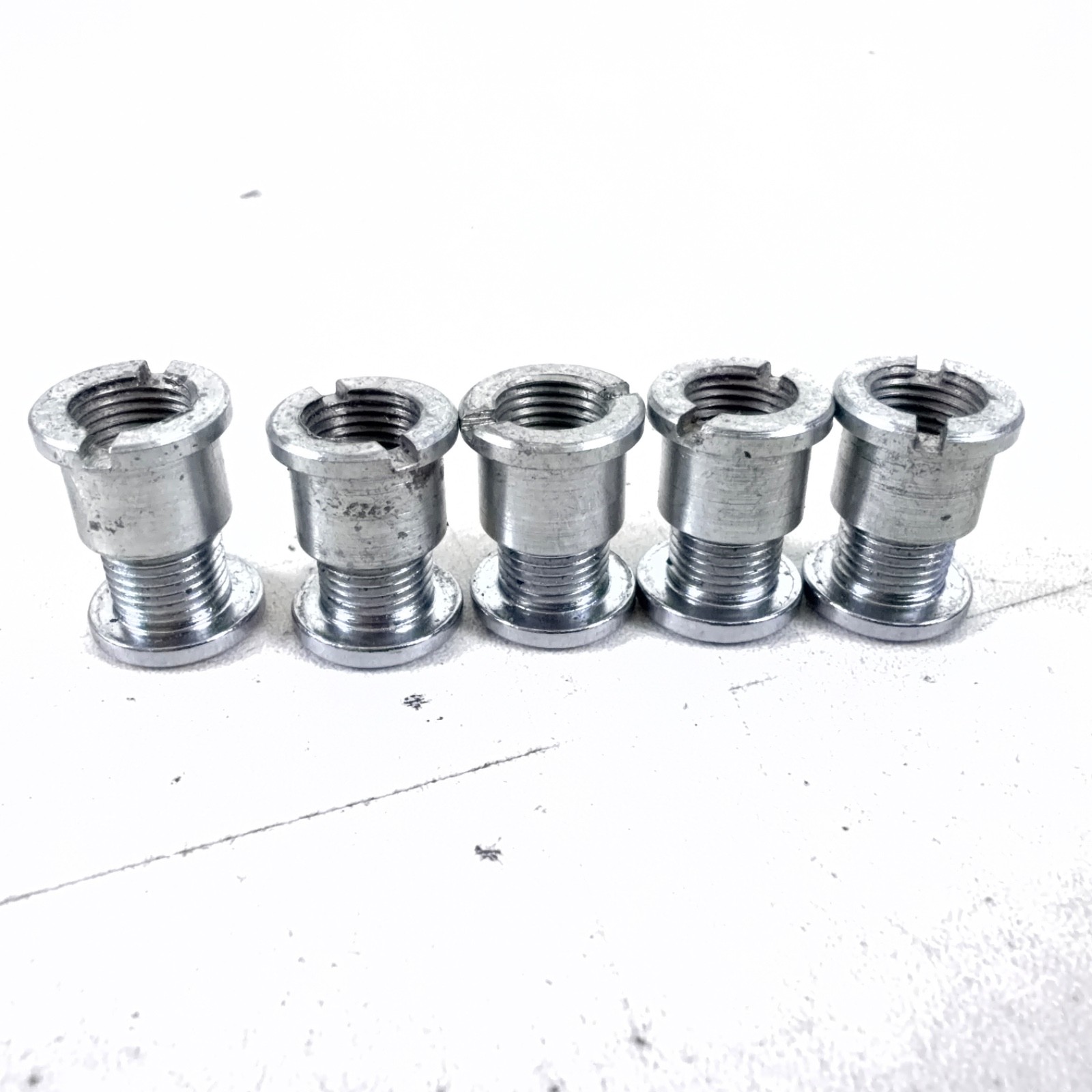 Vintage Sugino Double Chainring Screw Set Steel