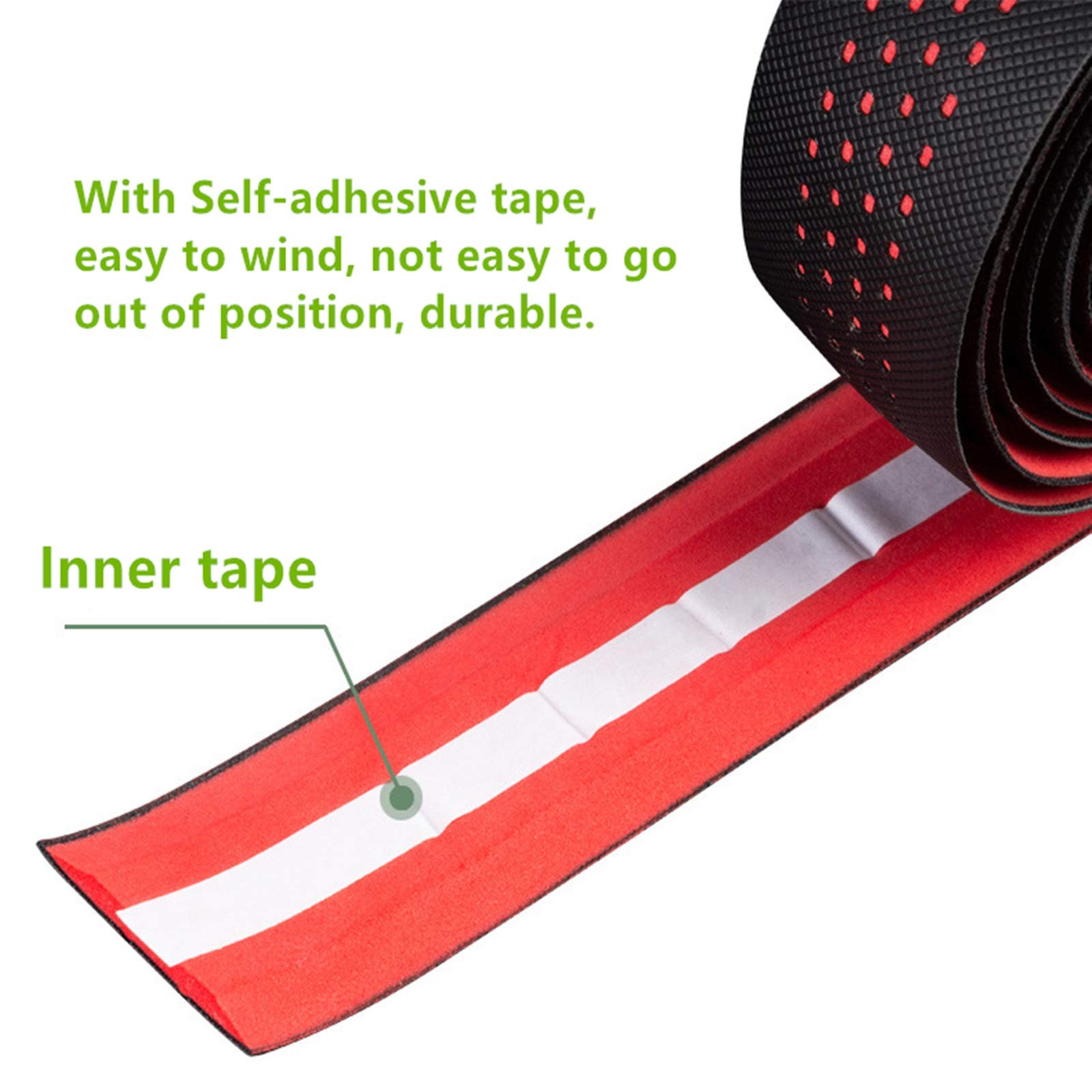 Road Bike Handlebar Tapes Made of EVA+PU, Professional Road Bicycle Bar Tape,…