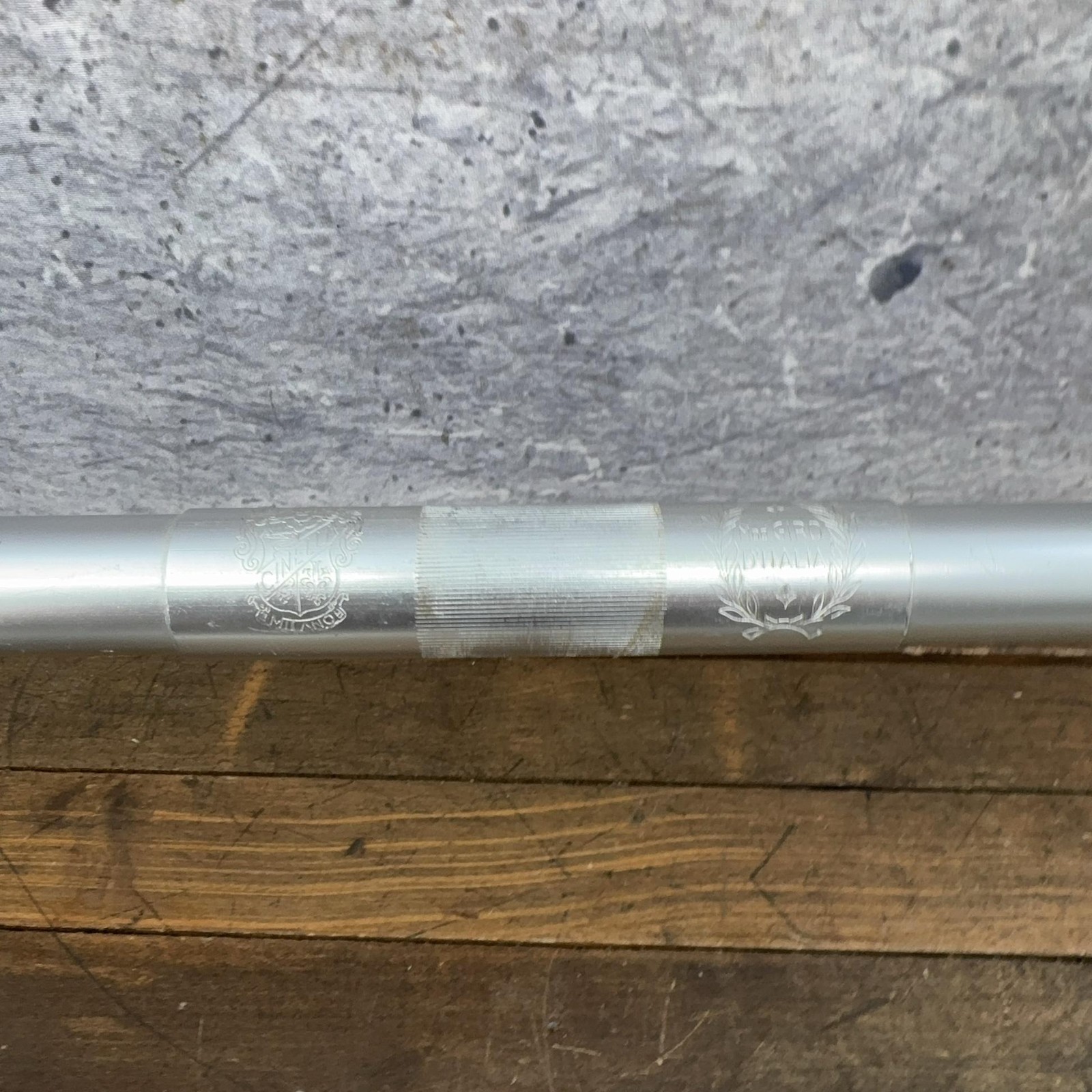 Vintage Cinelli Giro D Italia Handlebar 26.4 Mm 40cmDrop Bar Alloy Silver Road