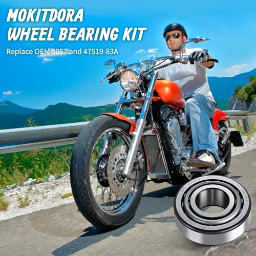 Wheel Bearings Harley Sportster Front Bearing Seal Kit for 1977-1999 883 1200