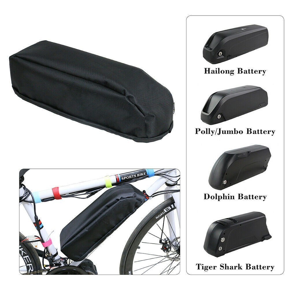 36V 48V 52V 10Ah 12Ah 15Ah 20Ah Ebike Lithium Battery Waterproof Dustproof Bag 1