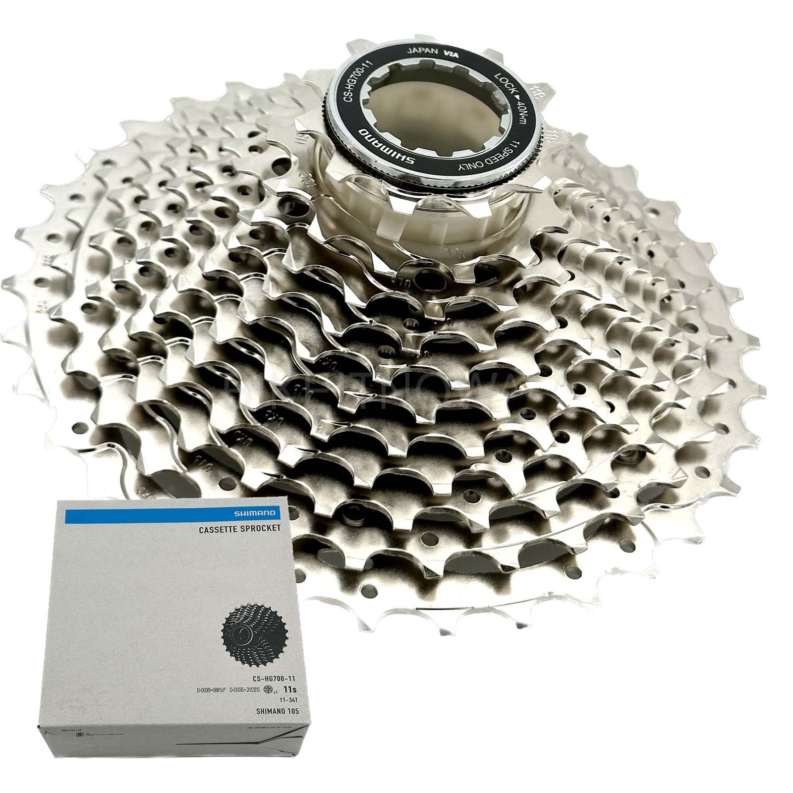 Shimano 105 CN-HG601 Chain 116L 11Speed + CS-HG700 11-34T Cassette Sprocket