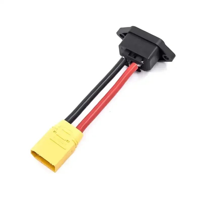 XT60/XT90 to C14 3-pin 10AWG Male Female Power Socket E-bike Charging Cable