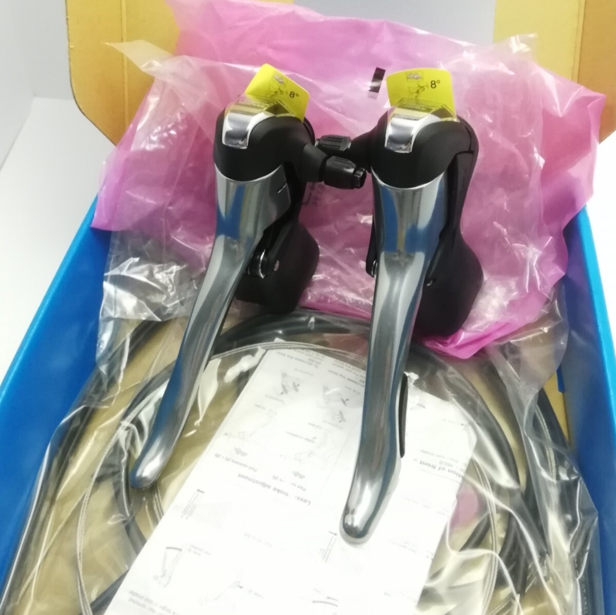 Shimano Tiagra ST-4600 STI Shift Brake Levers 2×10 Speed NOS Unused RoadBike Set