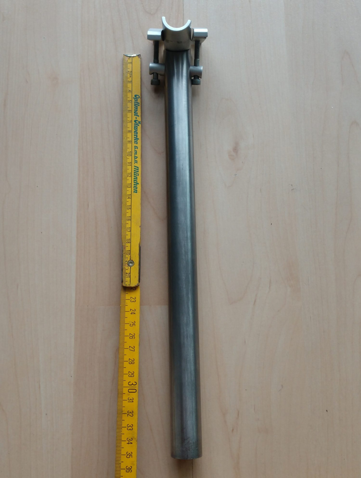 Titan Sattelstütze 181g 25mm Titanium 380mm Tune Litespeed AX Lightweight