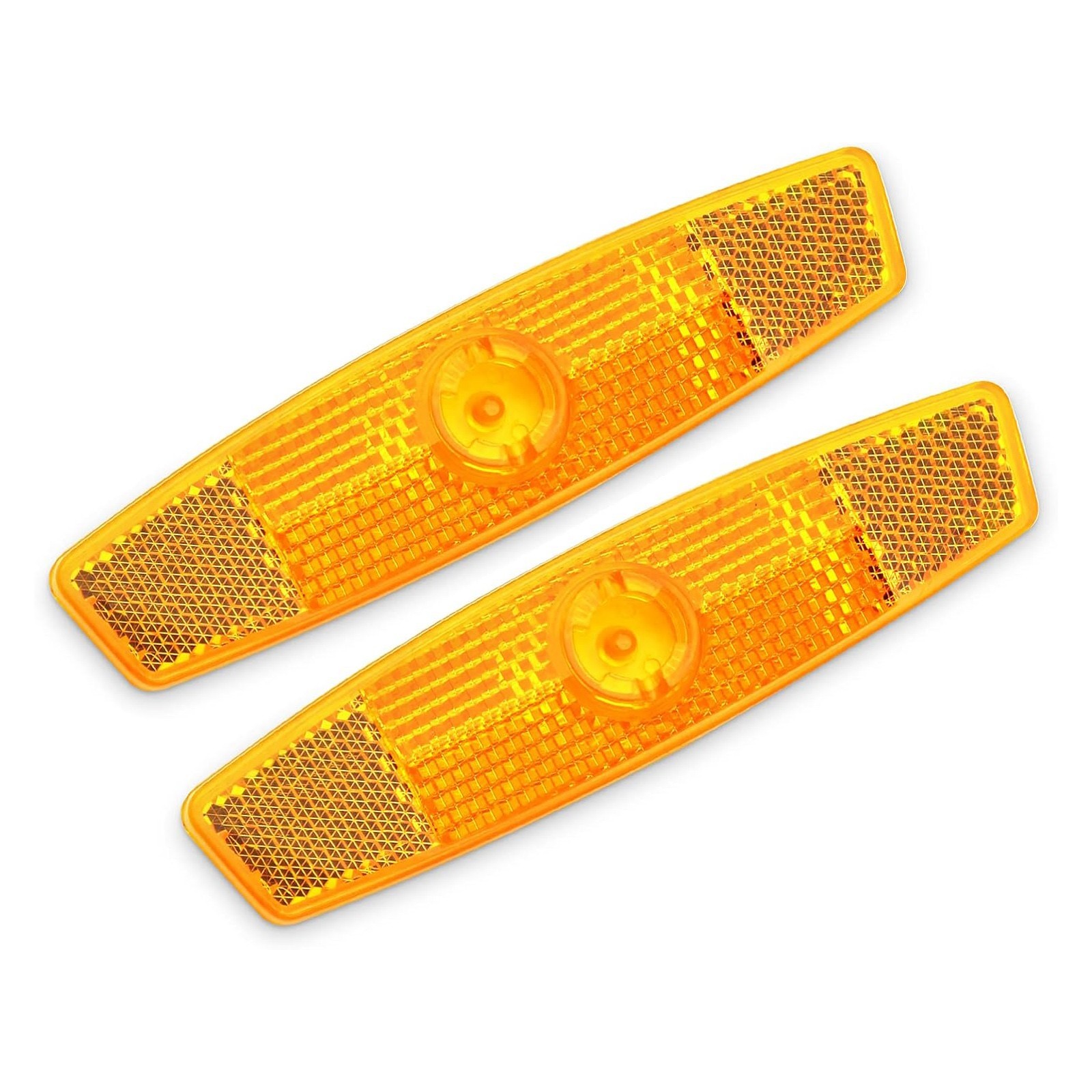 Bike Spoke Reflector Kit 4.33 inch Plastic Reflective Strip for Bicycle Rims