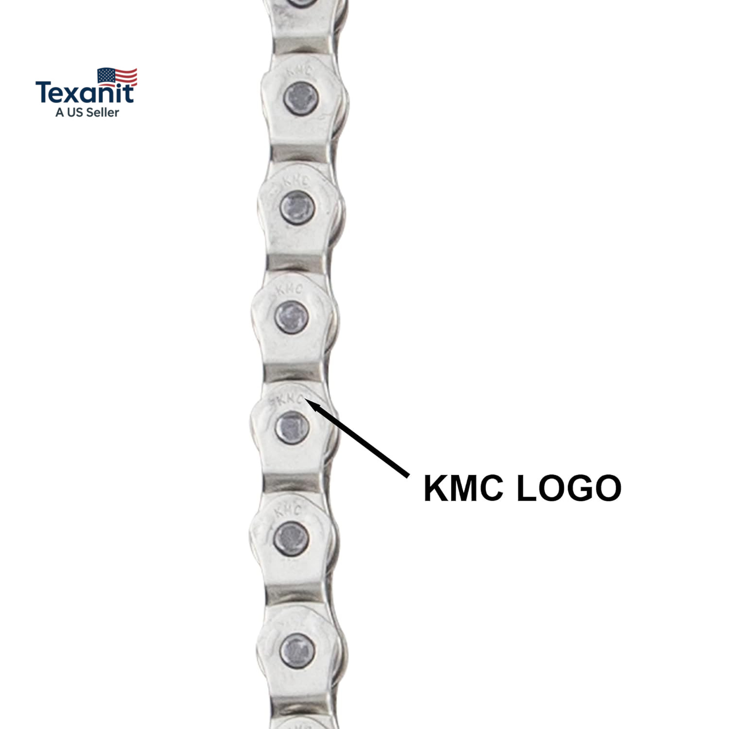 KMC BMX Single Speed Bike Chain 1 Speed Half Link High Strength Bicycle Chains 1