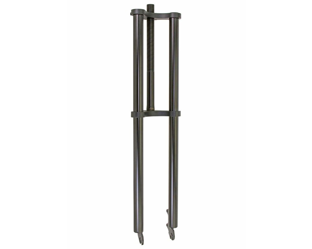 Chopper Bicycle Fork 1″ Threaded 30″ Long Disk Brake Mount Black.