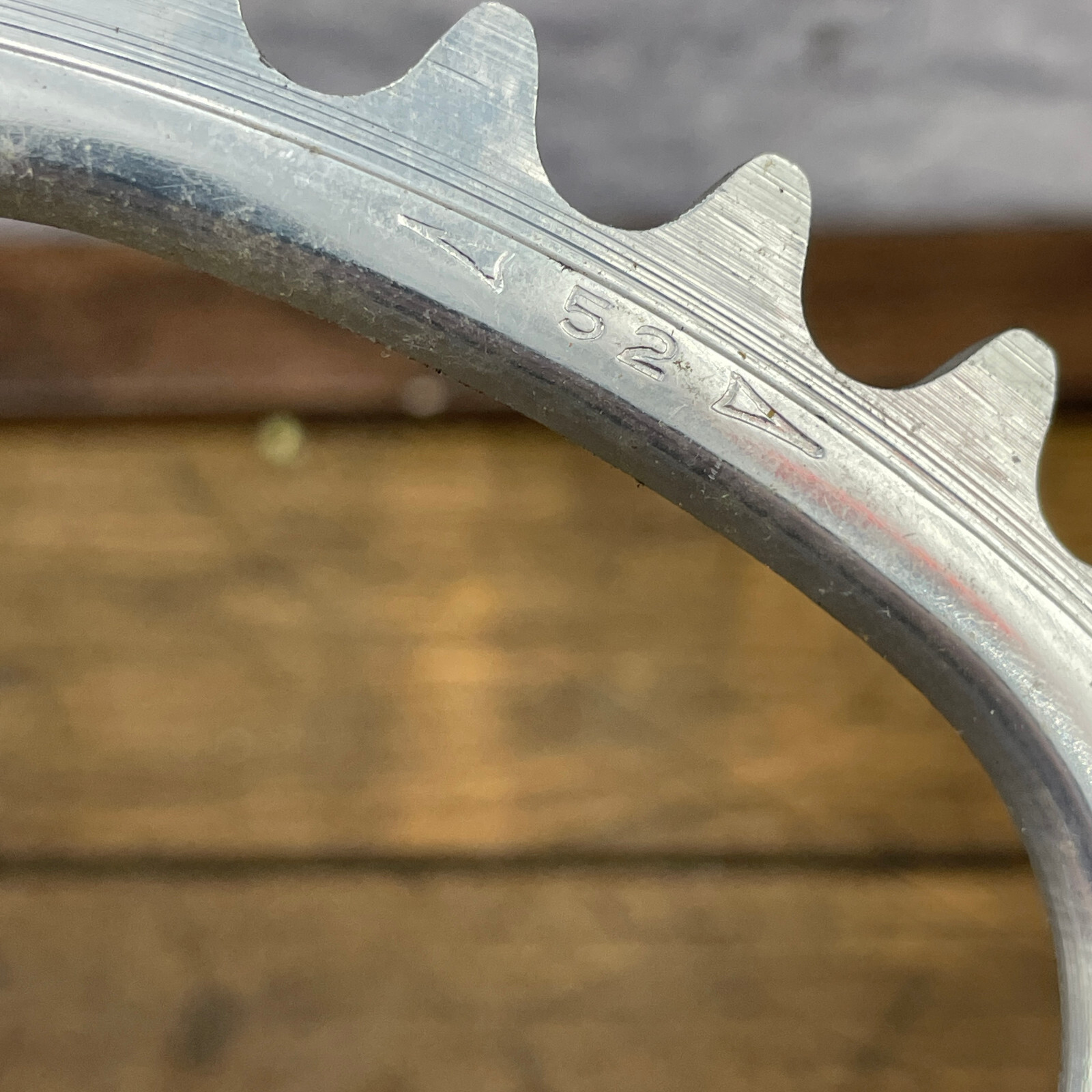 Vintage Stronglight 52t Chainring 52 Tooth 144 BCD Alloy Alloy Eroica Race