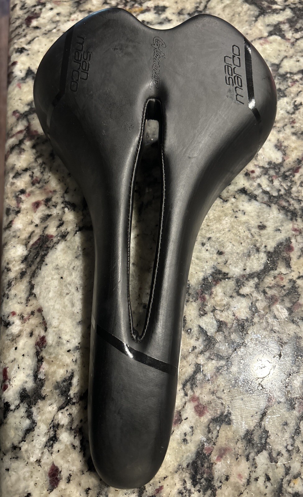 Selle San Marco Era Racing Glamour Open Saddle Road Bike 270 x 158 mm Black