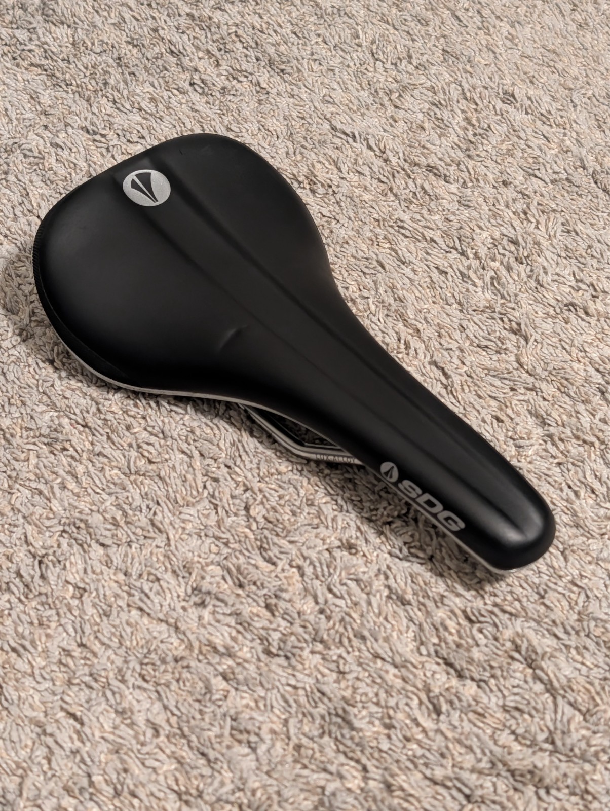 SDG Components Bel-Air V3 Limited Edition Galactic Lux-Alloy Saddle Silver 140mm