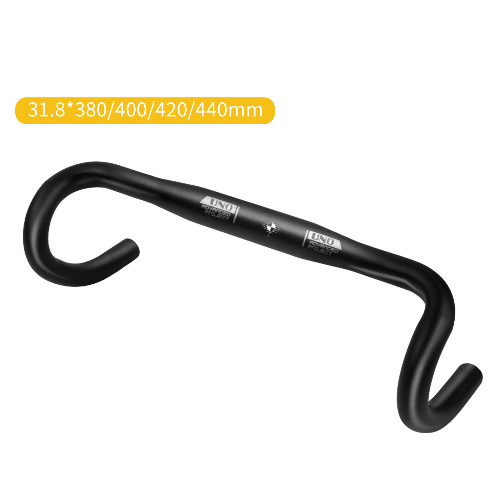 Ultralihgt Aluminum Handlebar External Cable Road Bike Drop Bar 31.8*380-440mm
