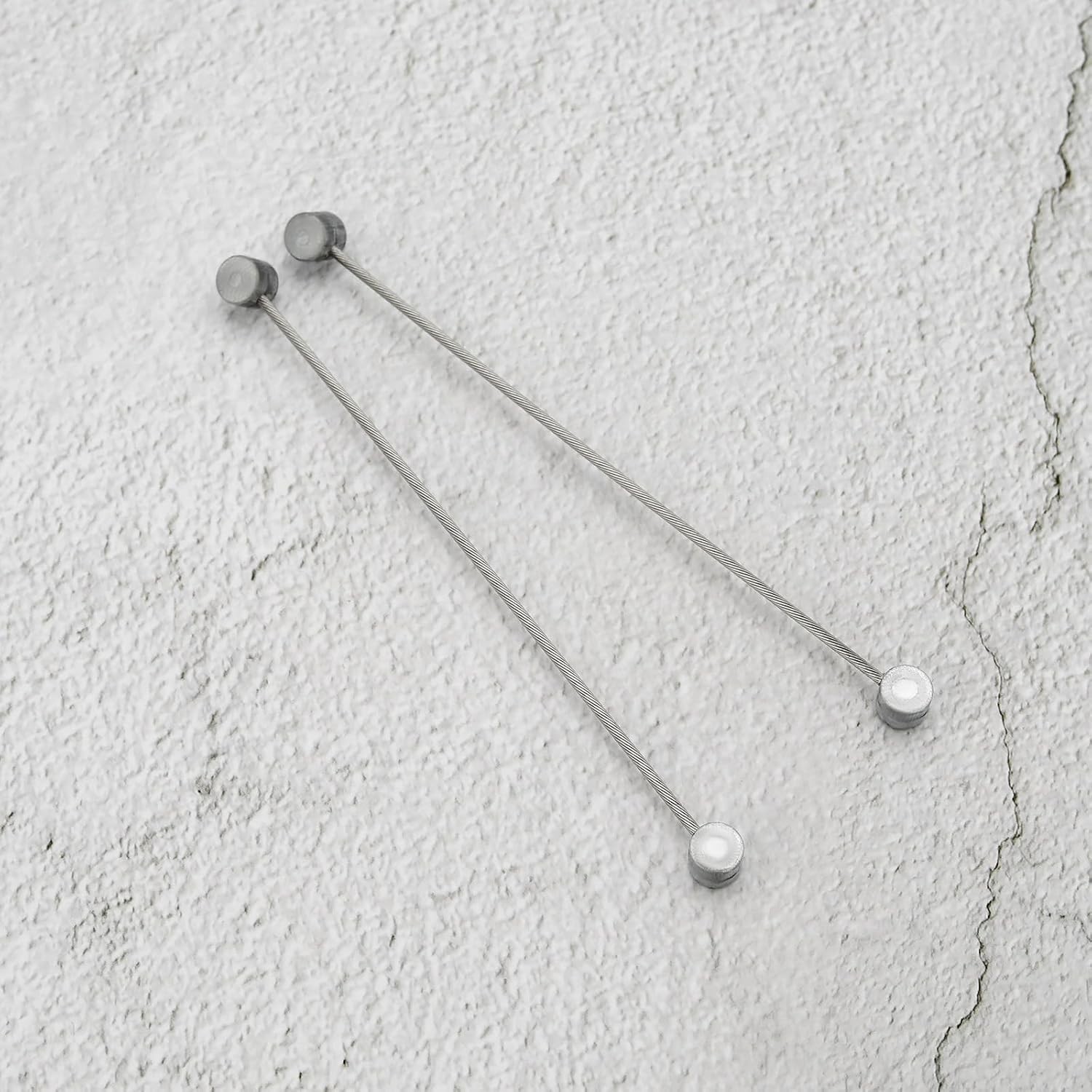 Silver Double-End Straddle Wires – 110mm Compatibility for Vintage & Modern B…