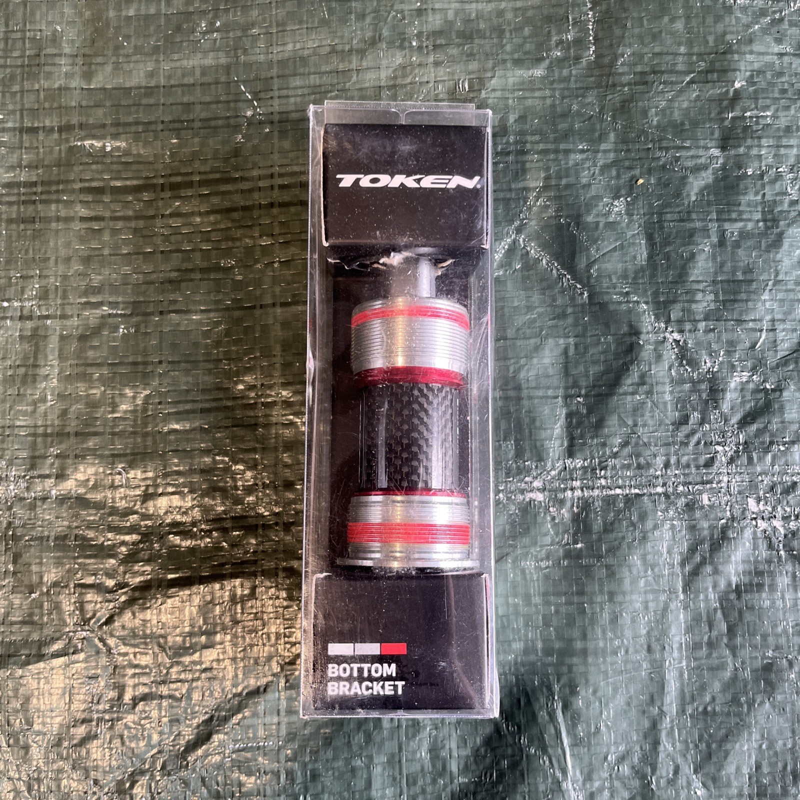 TOKEN JIS Square Bottom Bracket BB BSA 1.37″x24T, 118mm