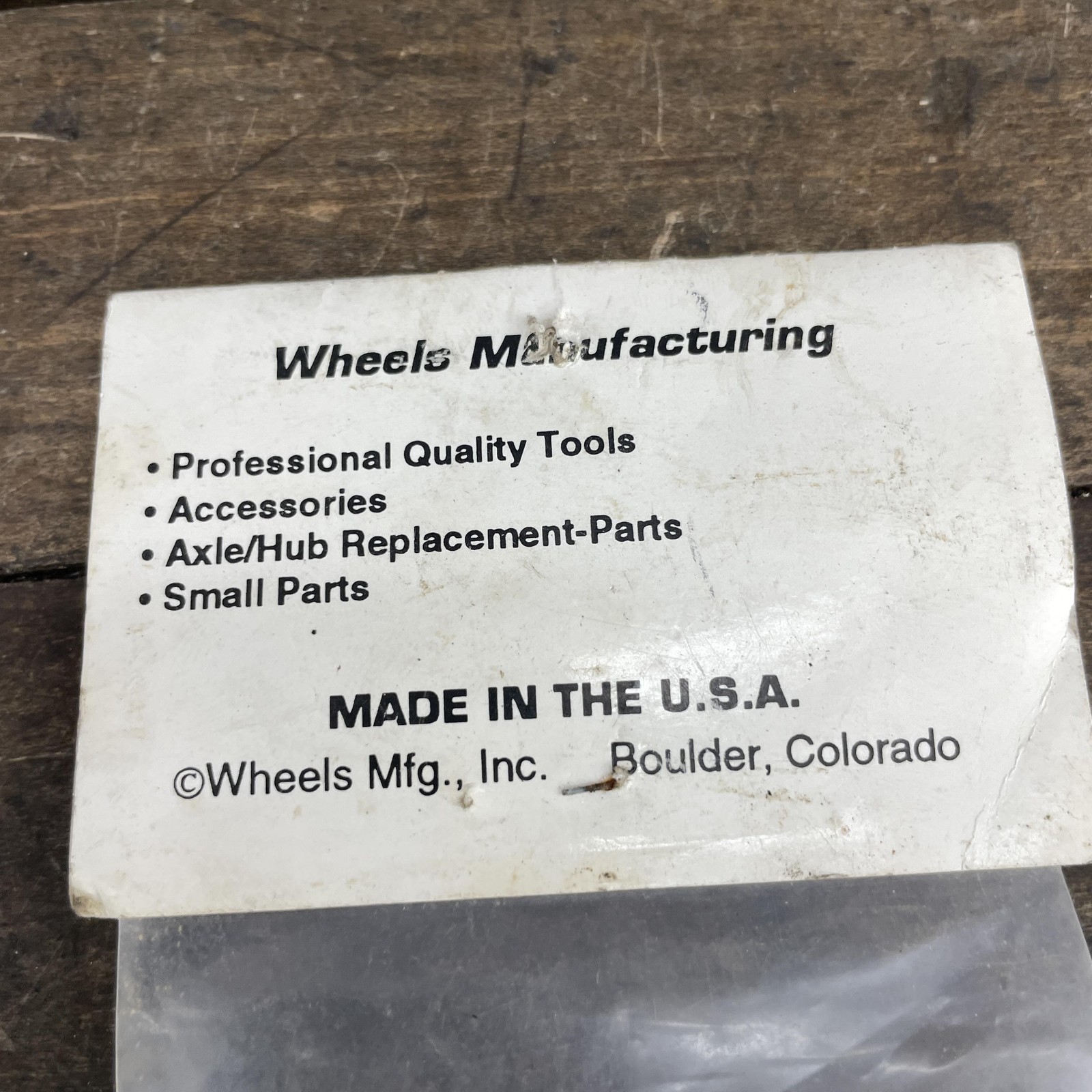 Wheels Manufacturing Rear 10×1 Cone Sealed Bearings 2 Pieces CN-SB1 Made in USA