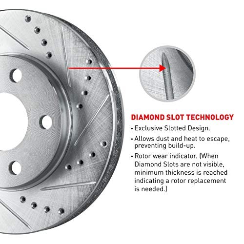 Brake Rotors fits 1998-2004 Audi A6; 2000-2009 Audi A4; 2000-2002 Audi S4;