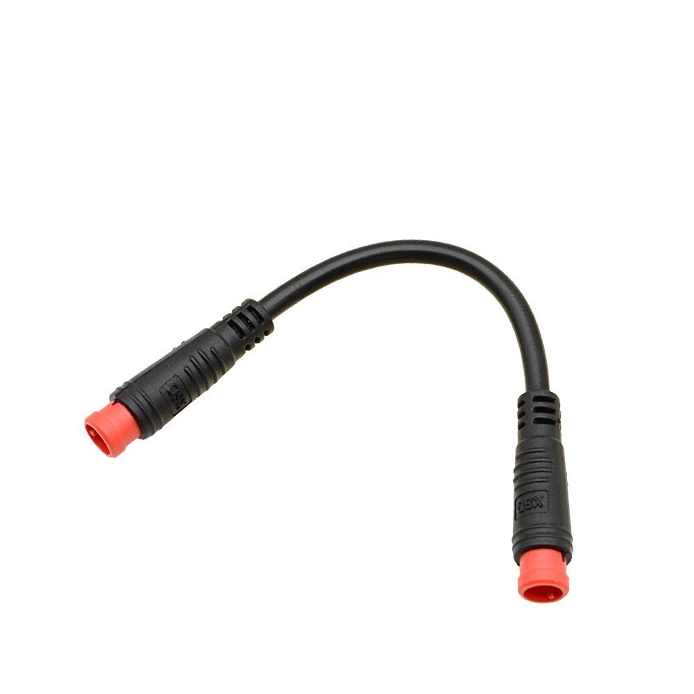 Ebike Extension Cable M8 2 Pin Waterproof Connector Wire Male to Female/Male ADE