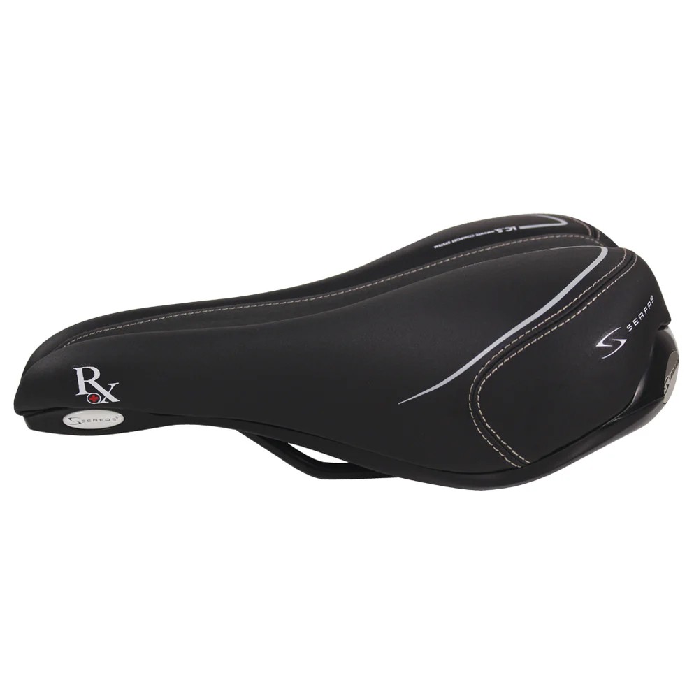 Serfas RX-921V Mens Vinyl Saddle 267 x 171mm Black