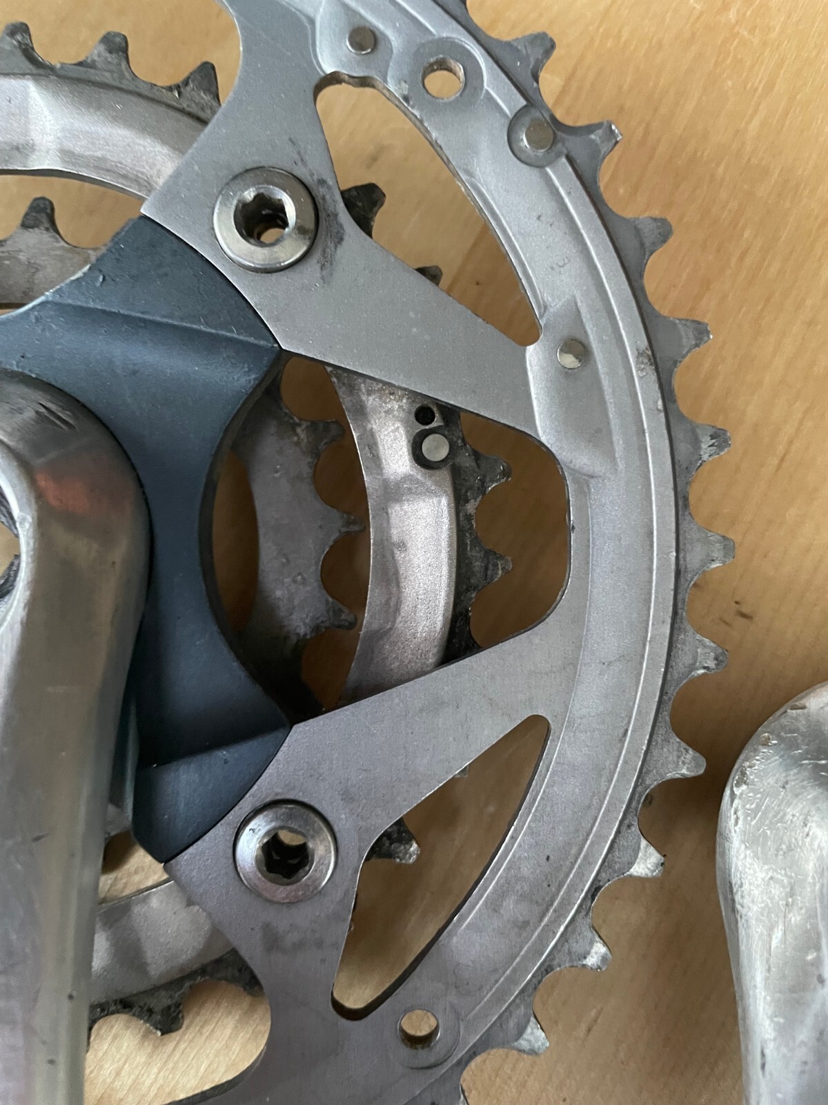 Shimano Deore LX FC-M570 Crankset 175mm 44/32/22t 104/64mm BCD Sq. Taper w/Bolts