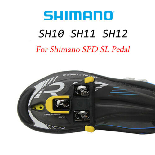 1Pair Shimano SM-SH12 Cleat Set 2 Degrees Float SPD-SL Road Bike Pedal Cleats US