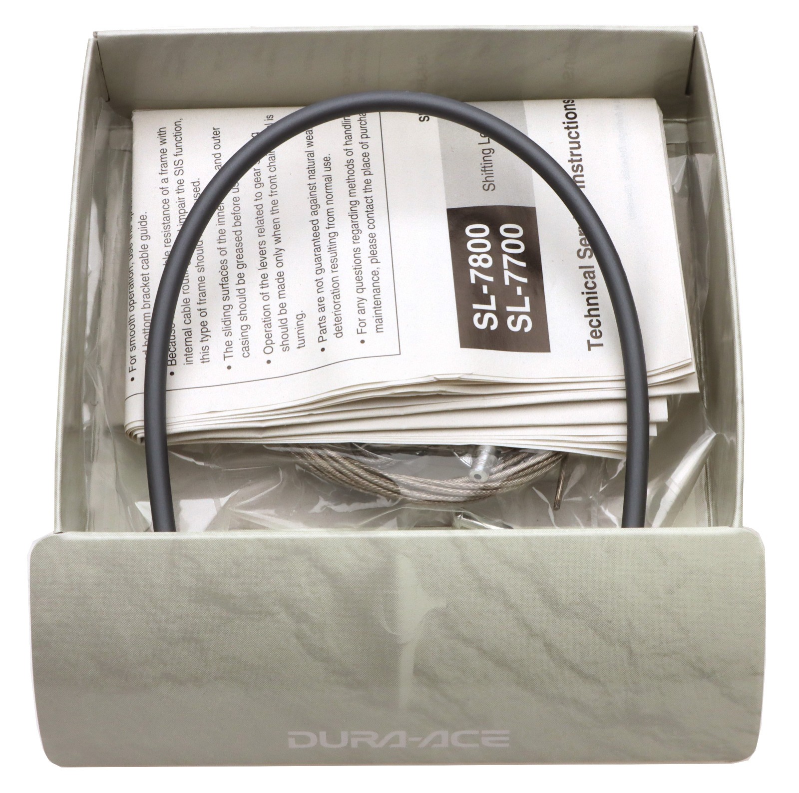 Shimano Dura-Ace SL-7700 Downtube Shifter Set 3/2×9 NOS NEW