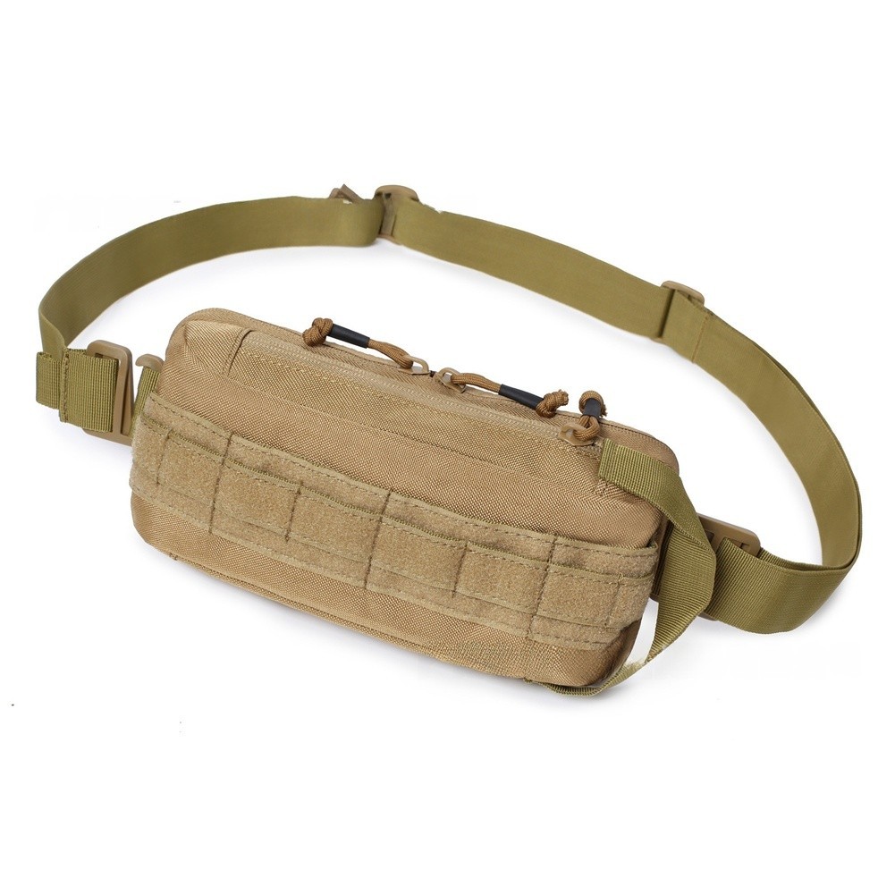 Polyester Waist Pack for Men Women For Cycling Outdoor Sports 6.69×13.78 Inch