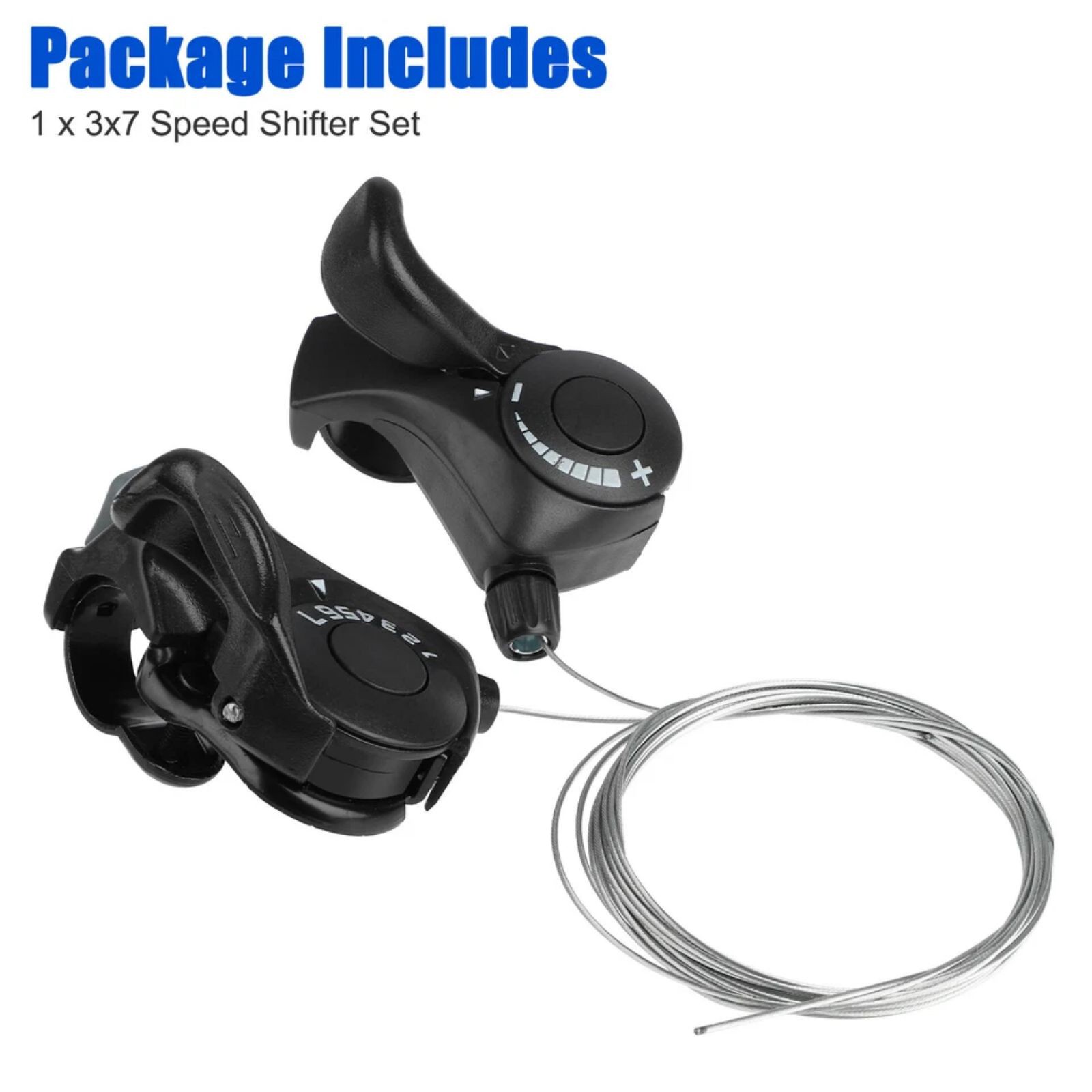 3×7 21-Speed Shifters w/Durable Construction Aluminum Steel & Premium Plastic