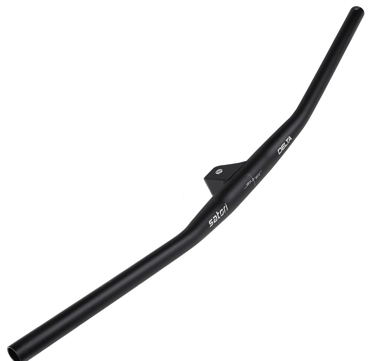 NEW SATORI DELTA 740mm Bicycle Handlebar 31.8mm Clamp 20mm Rise Black Bike