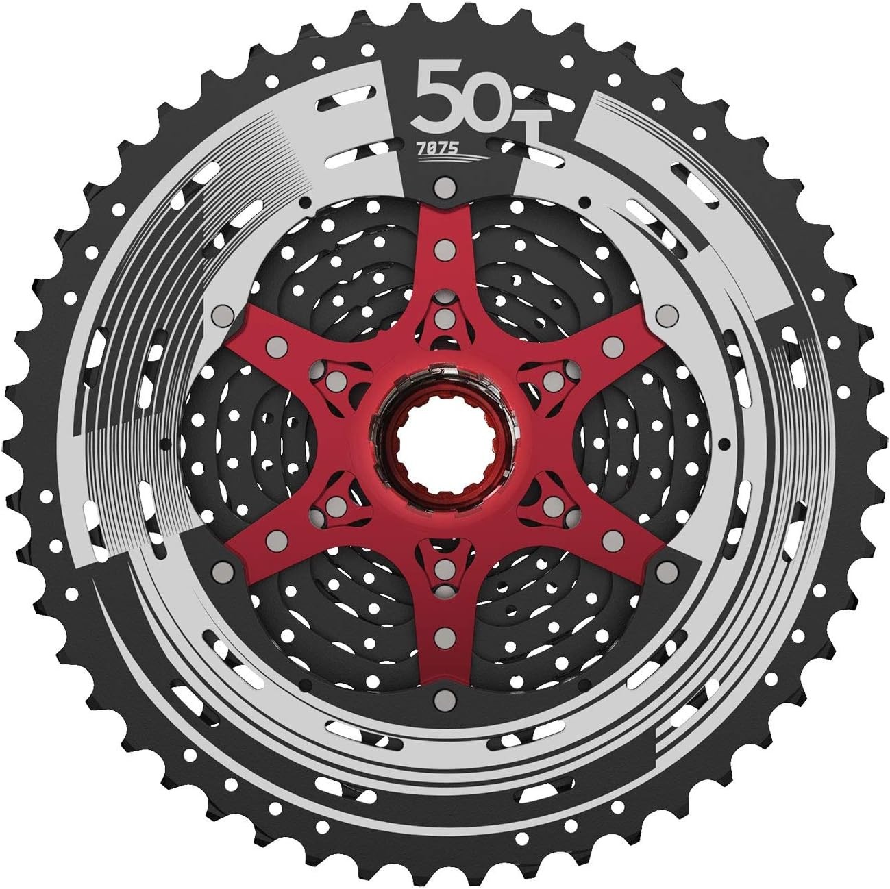 SUNRACE Mixte 305752095 Box 12V 10 50 Schwarz, Noir, Taille unique EU 12 speed B